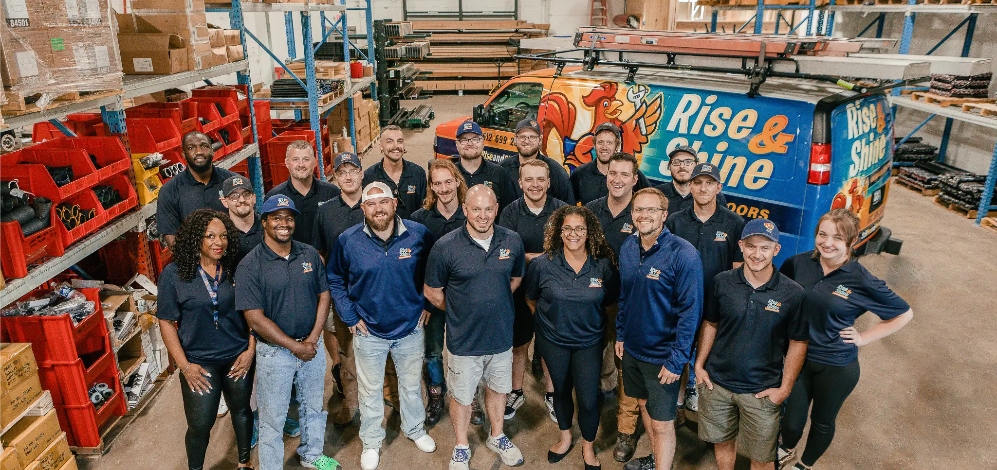 happy Rise & Shine Garage Doors customers